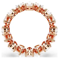 Matrix Vittore ring, Pear cut, White