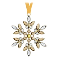 Gema Holiday Ornament, Yellow by SWAROVSKI
