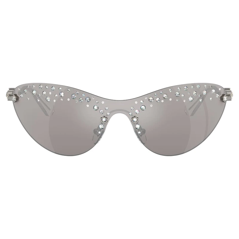 Sunglasses, Mask, Silver Tone by SWAROVSKI