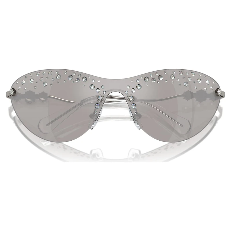 Sunglasses, Mask, Silver Tone by SWAROVSKI
