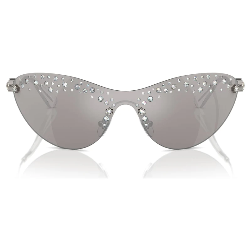 Sunglasses, Mask, Silver Tone by SWAROVSKI