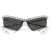 Sunglasses, Mask, Grey by SWAROVSKI