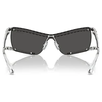 Sunglasses, Mask, Grey by SWAROVSKI