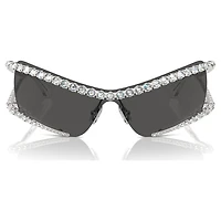 Sunglasses, Mask, Grey by SWAROVSKI