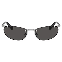 Sunglasses, Oval shape, Black by SWAROVSKI