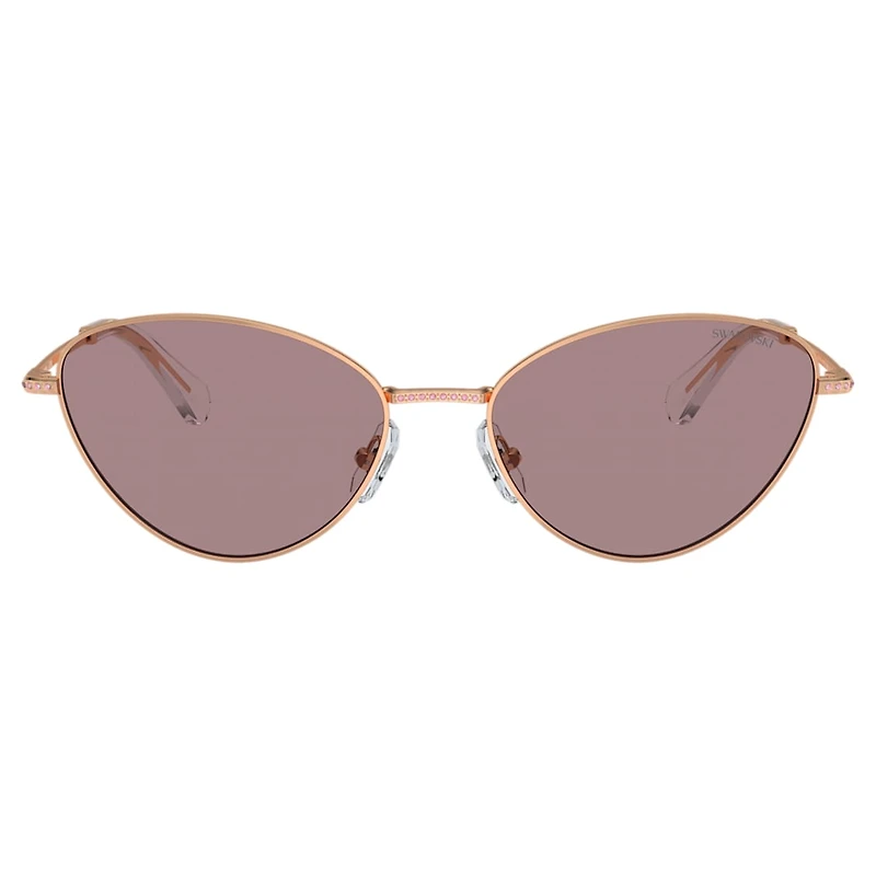 Sunglasses, Cat-Eye shape, SK7014, Purple by SWAROVSKI