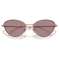 Sunglasses, Cat-Eye shape, SK7014, Purple by SWAROVSKI