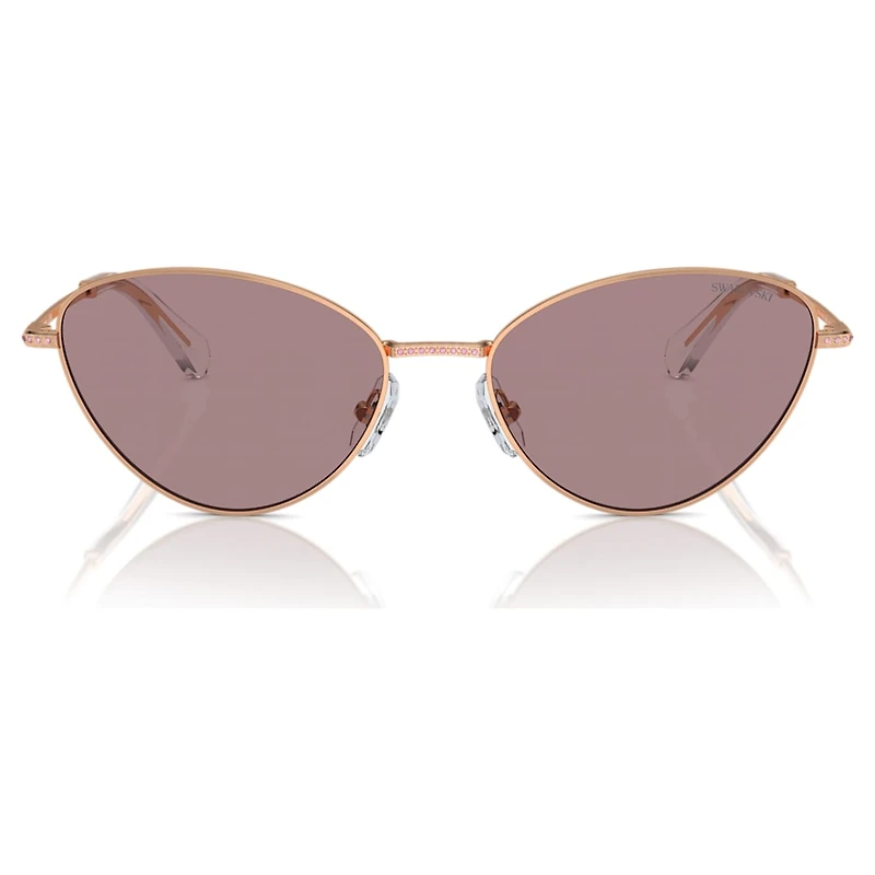 Sunglasses, Cat-Eye shape, SK7014, Purple by SWAROVSKI