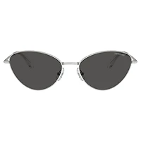 Sunglasses, Cat-Eye shape, SK7014, Black by SWAROVSKI