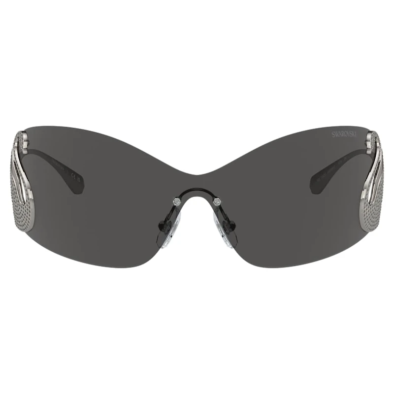 Sunglasses, Mask, Swan, SK7020, Grey by SWAROVSKI