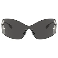Sunglasses, Mask, Swan, SK7020, Grey by SWAROVSKI