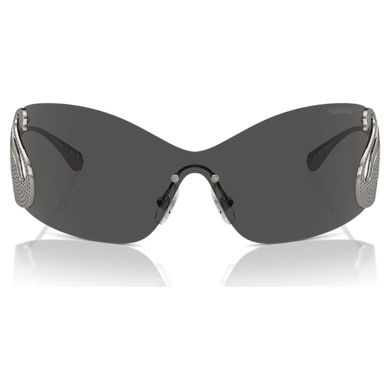 Sunglasses, Mask, Swan, SK7020, Grey by SWAROVSKI