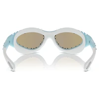 Sunglasses, Swimming shape, Blue by SWAROVSKI
