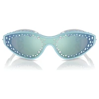 Sunglasses, Swimming shape, Blue by SWAROVSKI