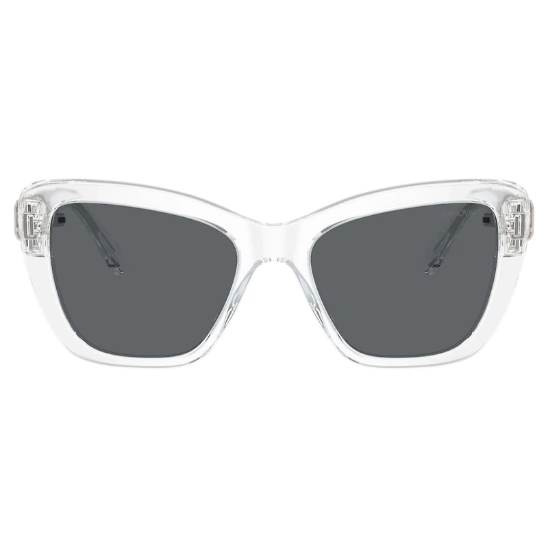 Sunglasses, Square shape, SK6018, White by SWAROVSKI