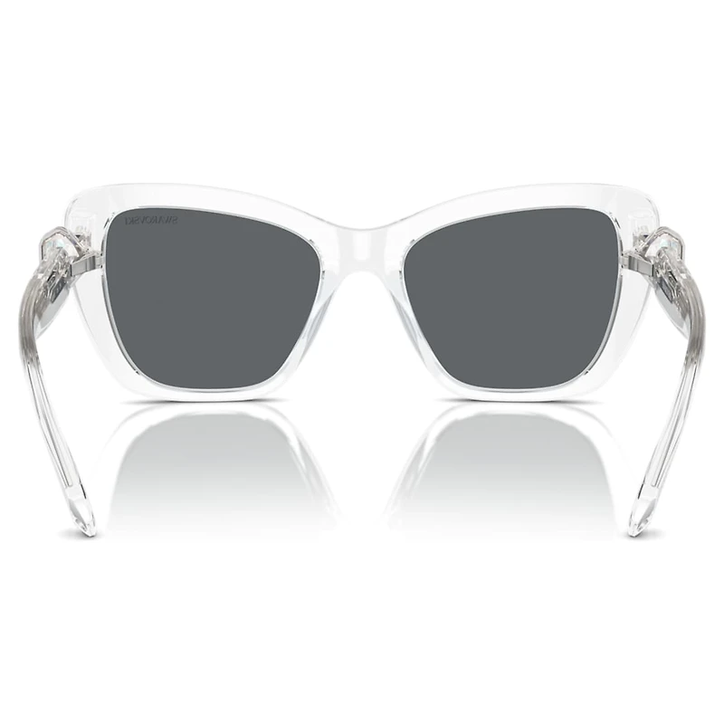 Sunglasses, Square shape, SK6018, White by SWAROVSKI