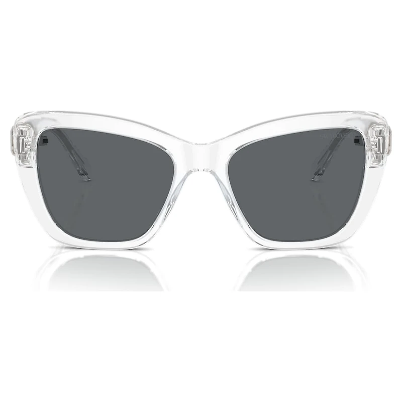 Sunglasses, Square shape, SK6018, White by SWAROVSKI