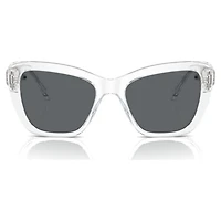 Sunglasses, Square shape, SK6018, White by SWAROVSKI