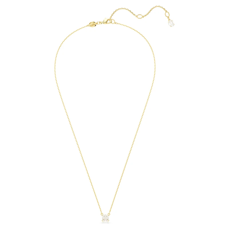 Stilla Attract pendant, Square cut, White