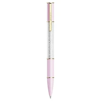 Crystalline ballpoint pen, Pink, Gold-tone plated by SWAROVSKI