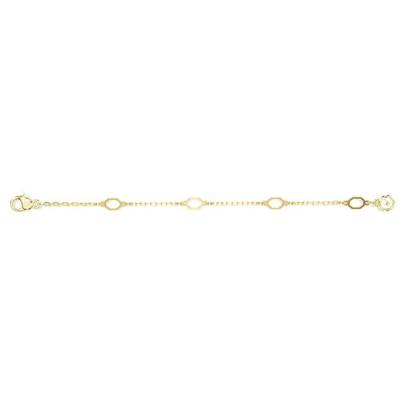 Imber extender, White, Gold-tone plated by SWAROVSKI