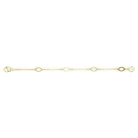 Imber extender, White, Gold-tone plated by SWAROVSKI