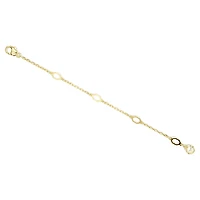 Imber extender, White, Gold-tone plated by SWAROVSKI