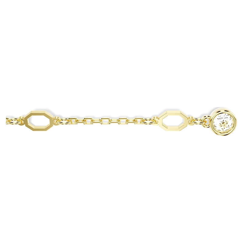 Imber extender, White, Gold-tone plated by SWAROVSKI