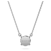Eternity solitaire pendant, Lab-grown diamonds 1 ct tw, Round shape
