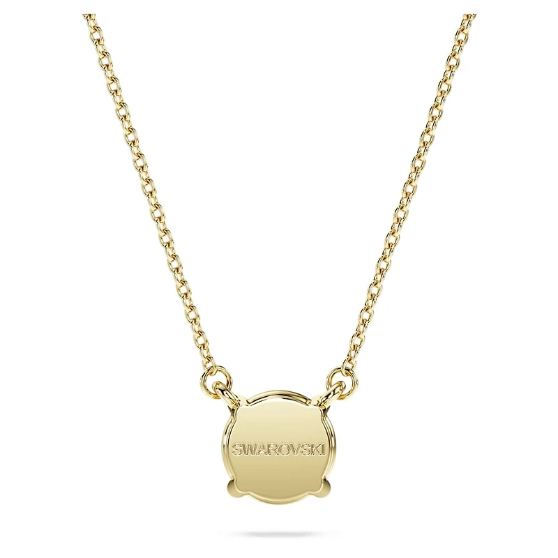 Eternity solitaire pendant, Lab-grown diamonds 1 ct tw, Round shape