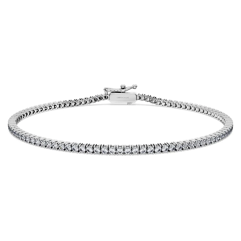 Eternity Tennis bracelet, Lab-grown diamonds ct tw, Round shape