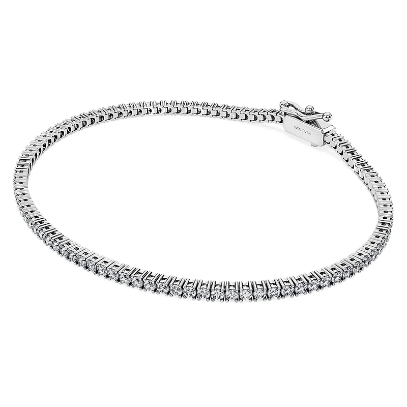 Eternity Tennis bracelet, Lab-grown diamonds ct tw, Round shape
