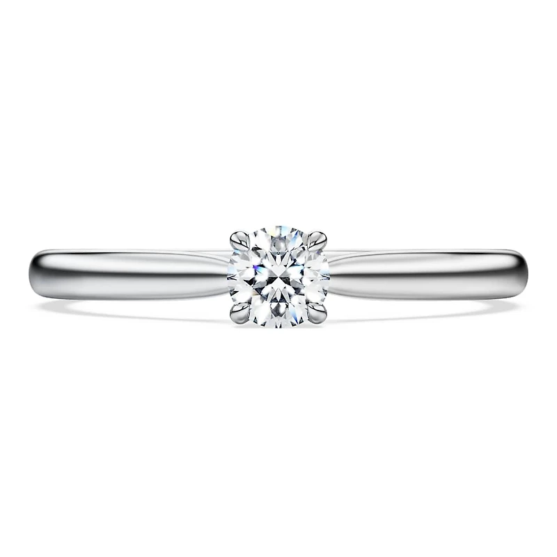 Eternity solitaire ring, Lab-grown diamonds 0.25 ct tw, Round shape, Sterling silver by SWAROVSKI