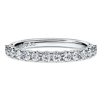Eternity band ring, Lab-grown diamonds ct tw, Round shape