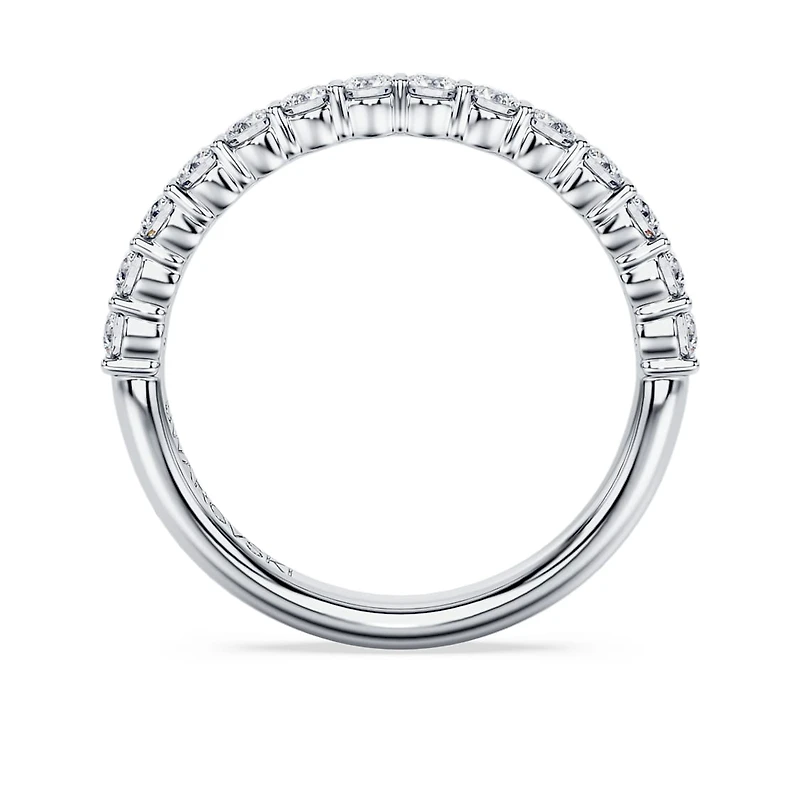 Eternity band ring, Lab-grown diamonds ct tw, Round shape