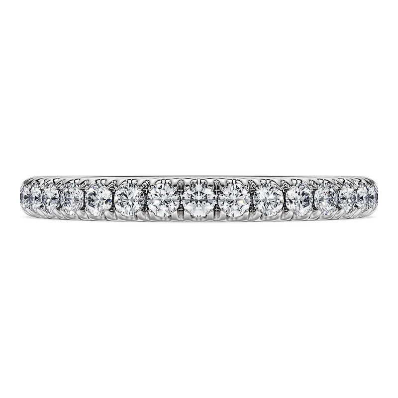 Eternity band ring, Lab-grown diamonds ct tw, Round shape