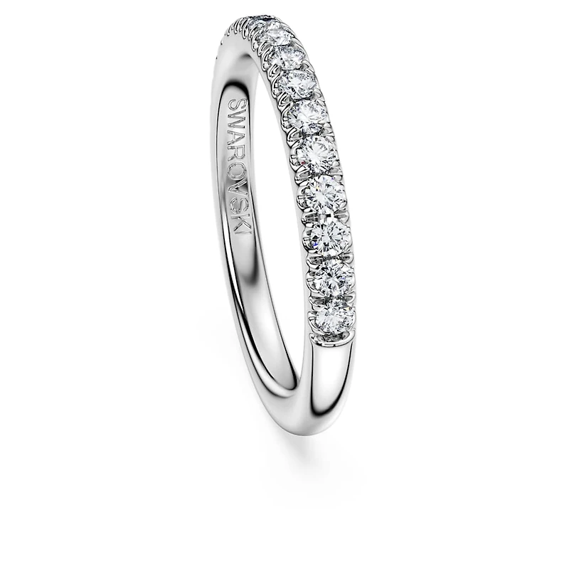 Eternity band ring, Lab-grown diamonds ct tw, Round shape