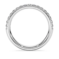 Eternity band ring, Lab-grown diamonds ct tw, Round shape