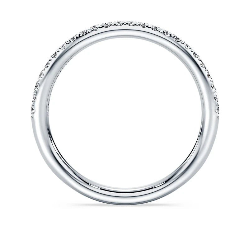 Eternity band ring, Lab-grown diamonds ct tw, Round shape
