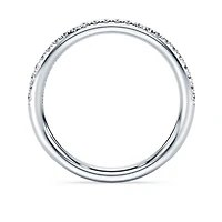 Eternity band ring, Lab-grown diamonds ct tw, Round shape
