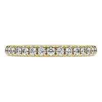 Eternity band ring, Lab-grown diamonds ct tw, Round shape