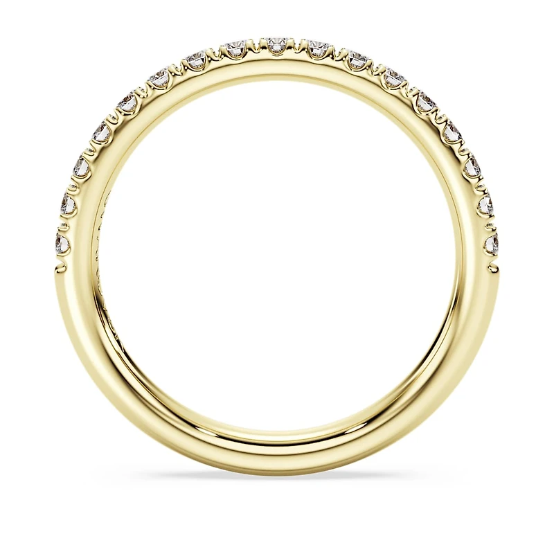 Eternity band ring, Lab-grown diamonds ct tw, Round shape
