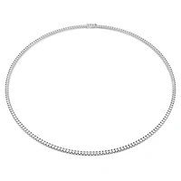 Eternity Tennis necklace, Lab-grown diamonds ct tw, Round shape
