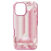 High smartphone case, Crystal print motif, iPhone® 16, Pink by SWAROVSKI