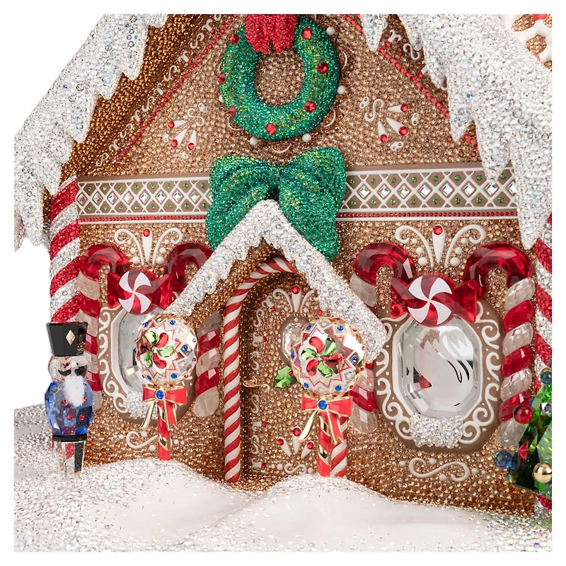 Crystal Myriad Gingerbread House by SWAROVSKI