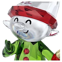 Holiday Cheers Dulcis Elf and Candy Cane by SWAROVSKI