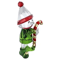 Holiday Cheers Dulcis Elf and Candy Cane by SWAROVSKI