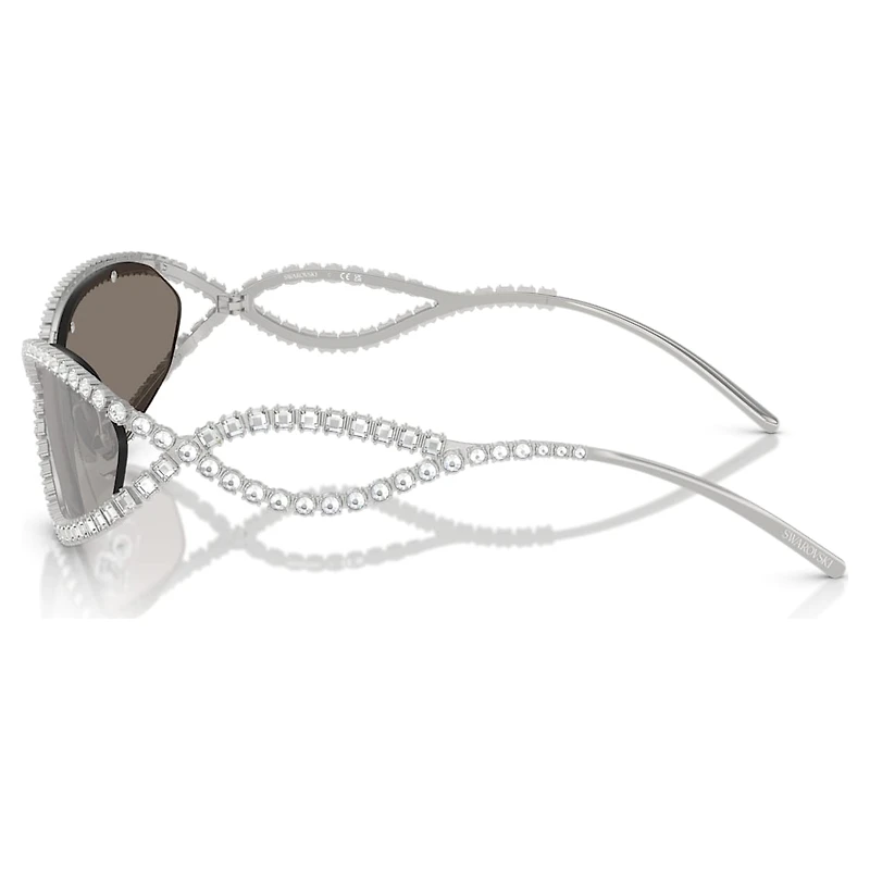 Sunglasses, SK7024, Silver tone by SWAROVSKI