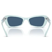 Sunglasses, Butterfly shape, SK6033, Blue by SWAROVSKI