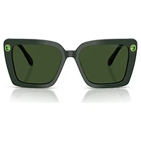 Sunglasses, Square shape, SK6032, Green by SWAROVSKI